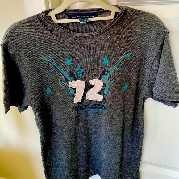 Limited Edition French Connection (FCUK) guitar t-shirt (S)​​ - Picture 1 of 3